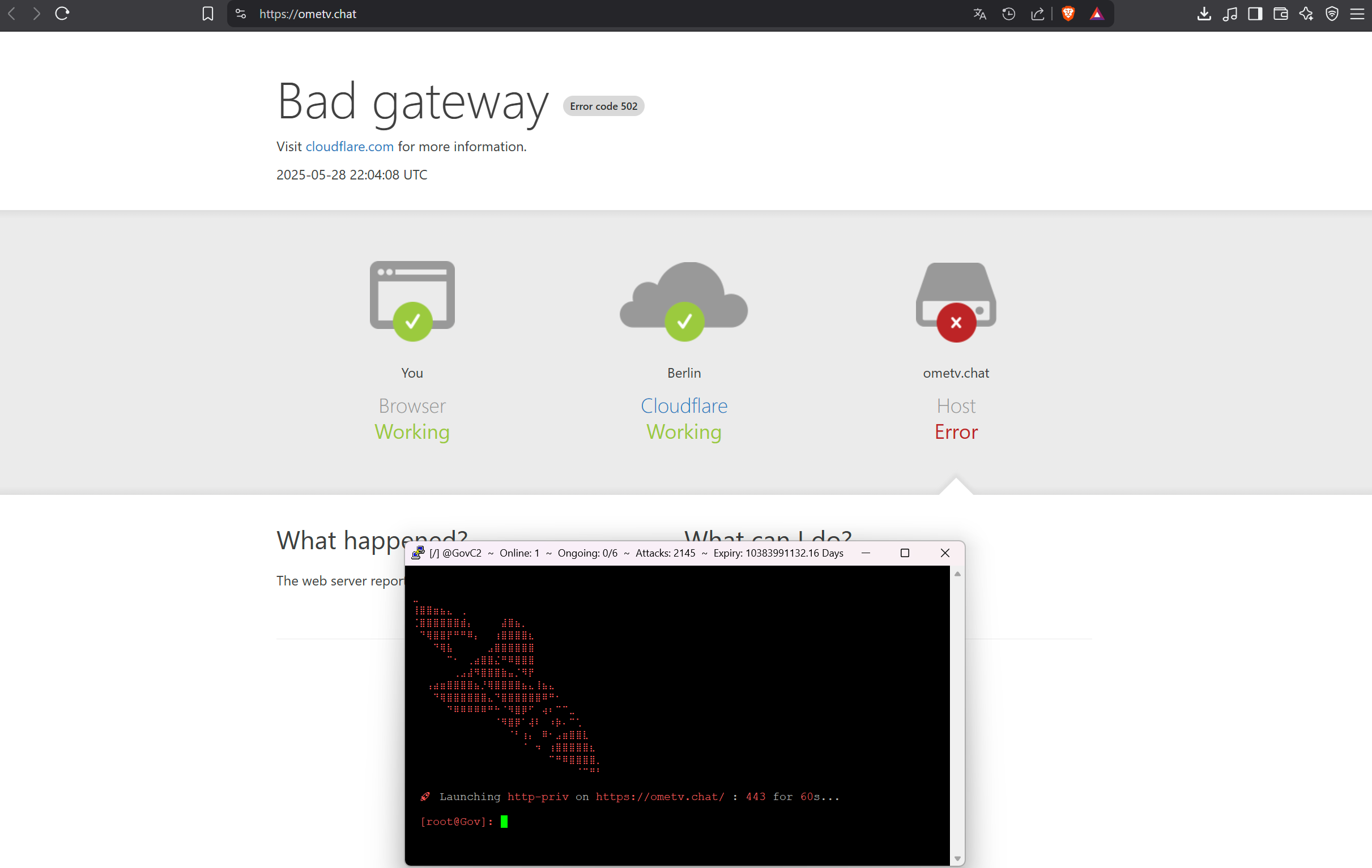 Attack Proof - ometv.chat